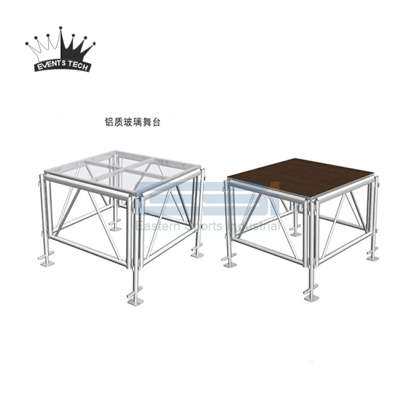 4ft*4ft Glass Assemble Stage