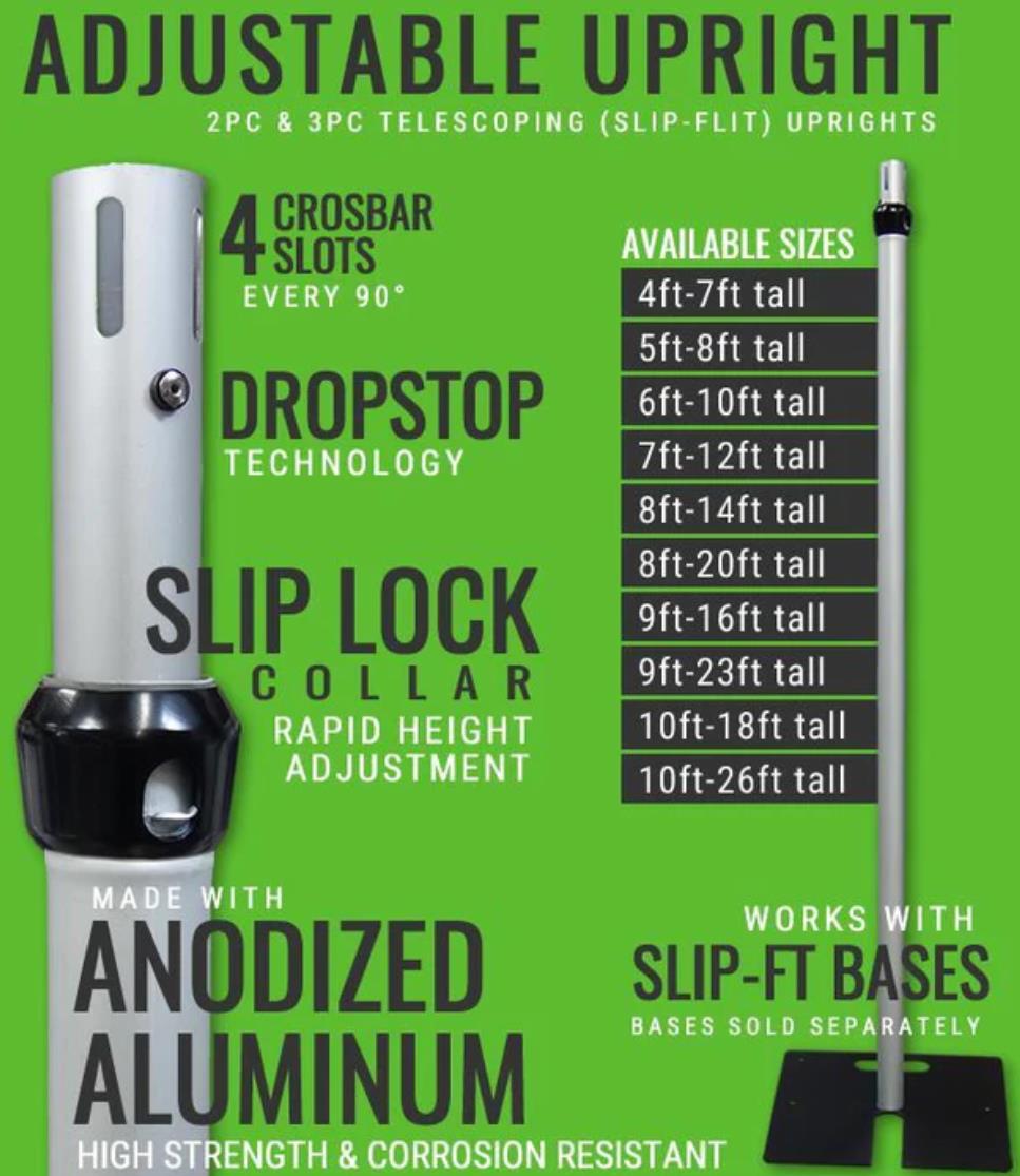 American adjustable Uprights
