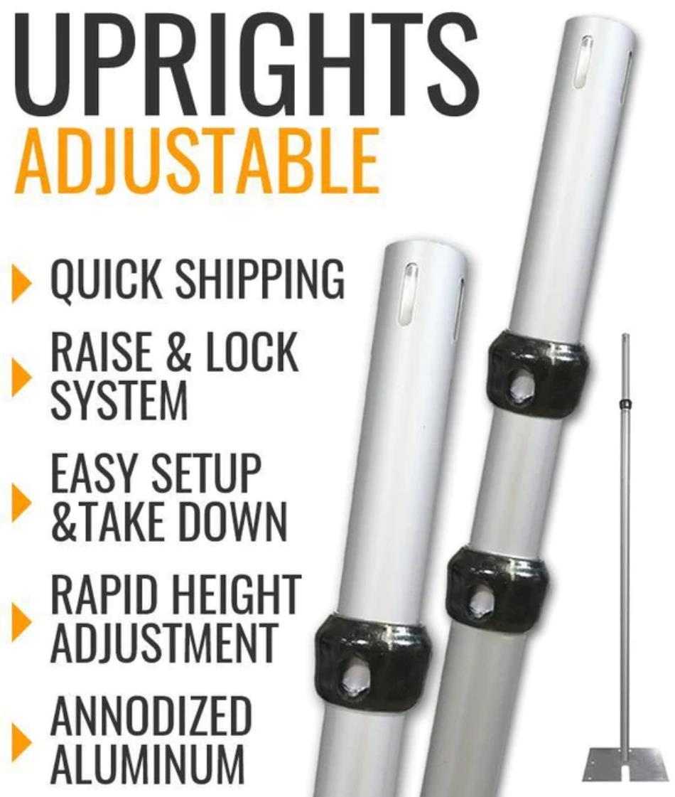 American adjustable Uprights