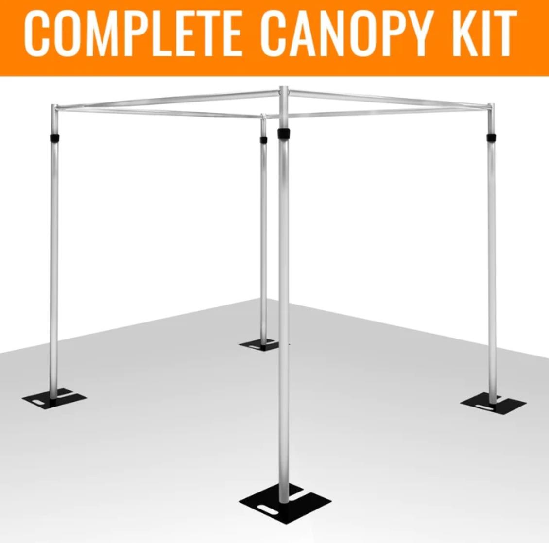 Square Canopy Hardware Kit