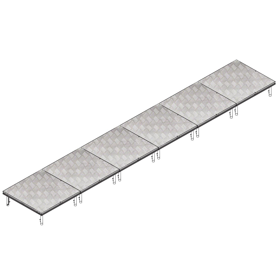 QuickLock Staging 4'x16' Indoor/Outdoor Stage System