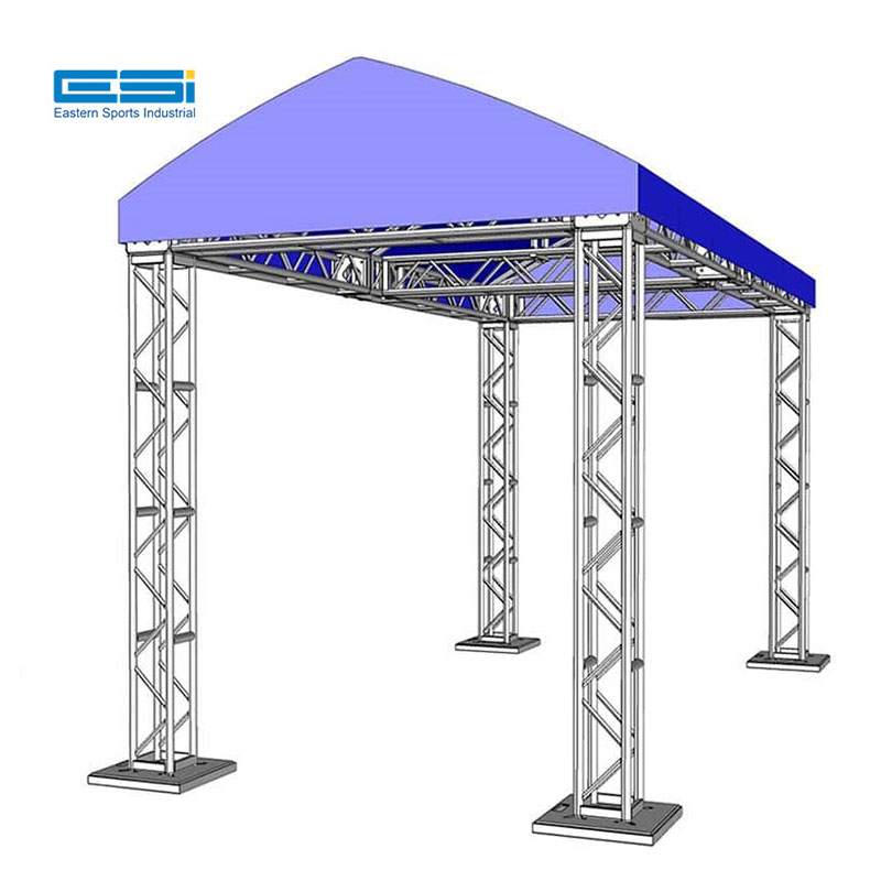 ESI 10'x 20' Modular Booth System stage roof truss system stage light structure spigot aluminum truss
