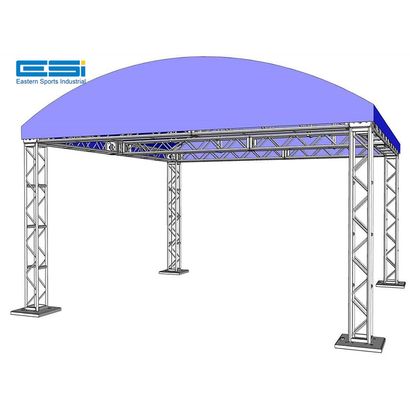 ESI 20' x 20' Modular Booth System outdoor stage lighting truss roof system equipment roof truss systems stage display truss