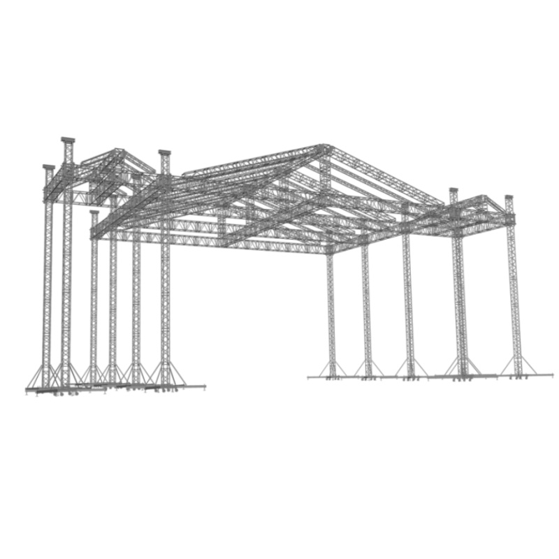 Roof Truss Sales Aluminum Roof Truss Design With Music Stage Outdoor Concert Stage System Aluminum Truss