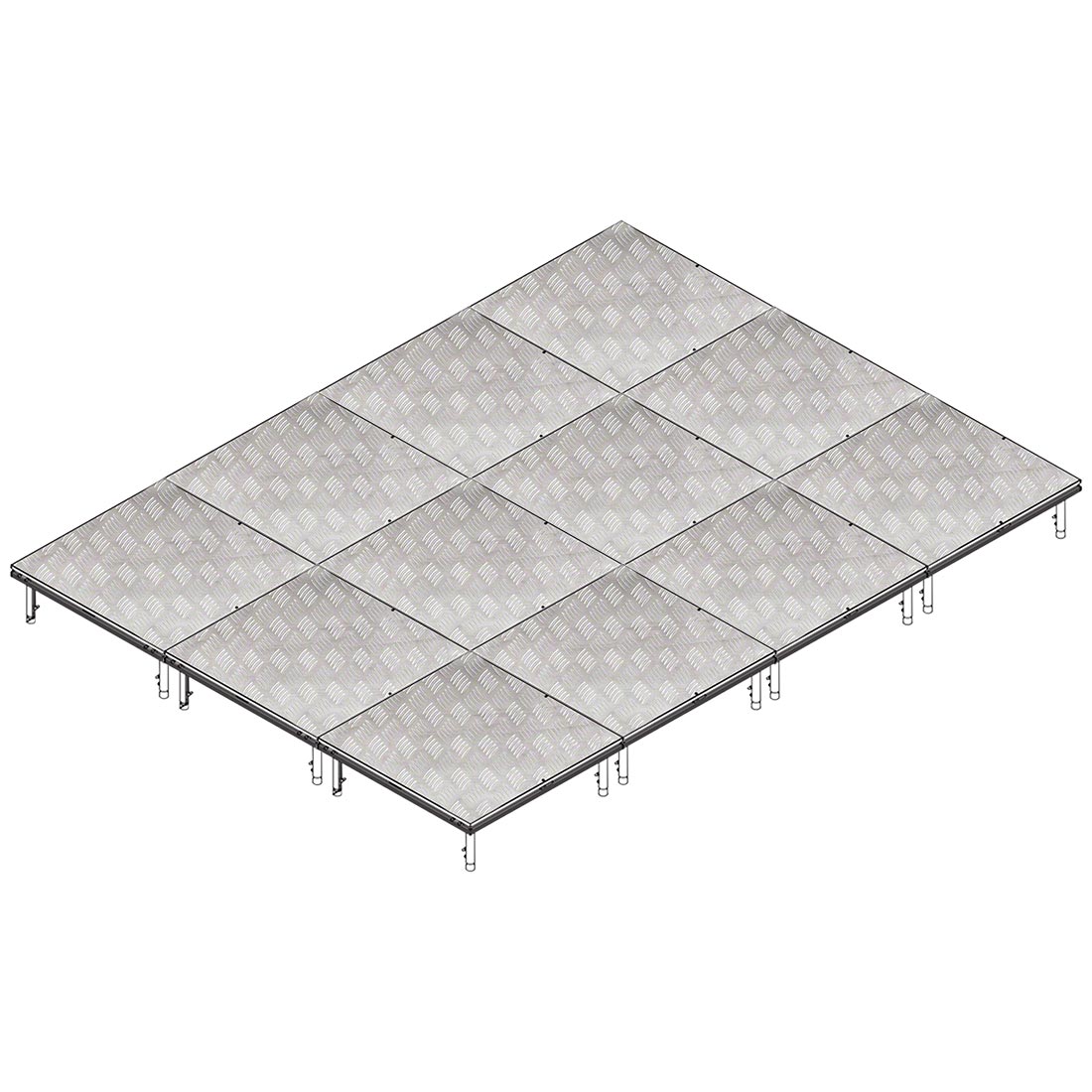 QuickLock Staging 12'x16' Indoor/Outdoor Stage System