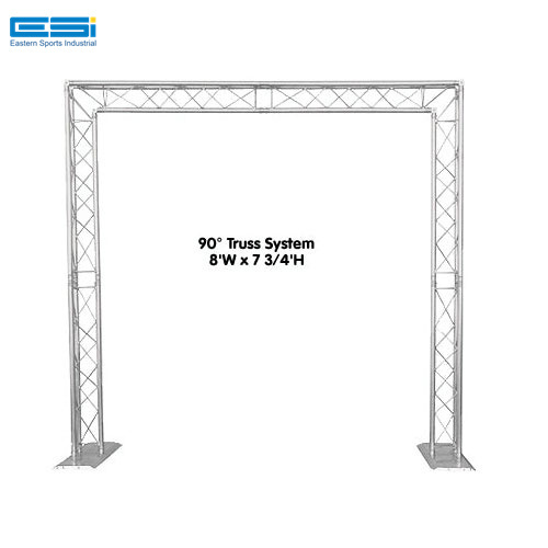 ESI Portable, Free-Standing Truss - 90 Degree Arch cheap aluminum ground support lighting truss